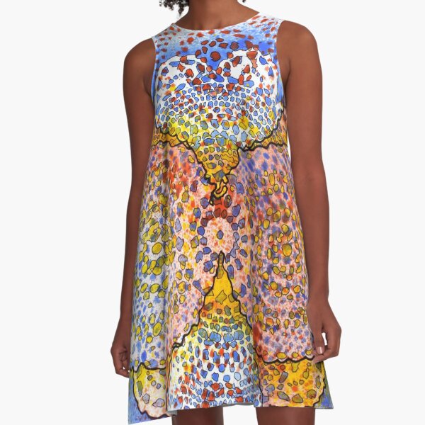 Stain 3 A-Line Dress