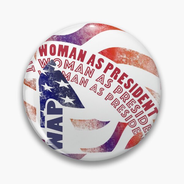 Item preview, Woman as President US Flag Pump High Heel Red Text designed and sold by iketo90.