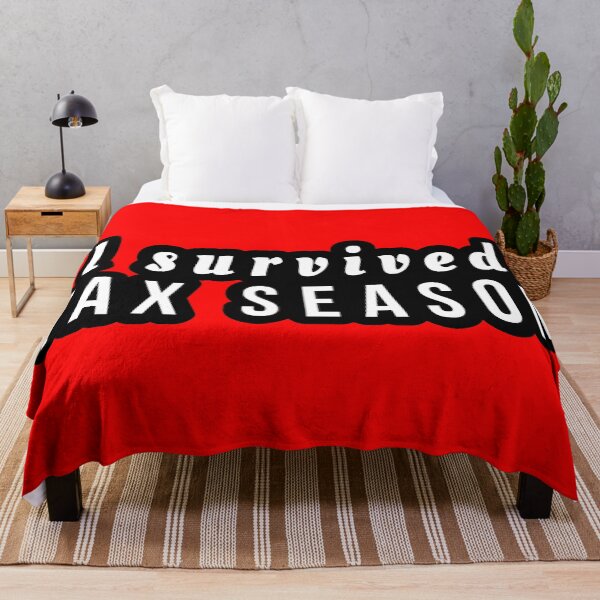 Item preview, I survived tax season funny accounting quote designed and sold by clewzo.