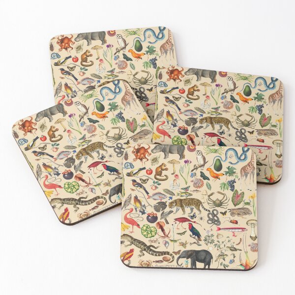 Item preview, LIFE, wild animal design designed and sold by MizarWitnessCo.