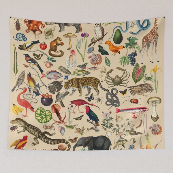 Item preview, LIFE, wild animal design designed and sold by MizarWitnessCo.