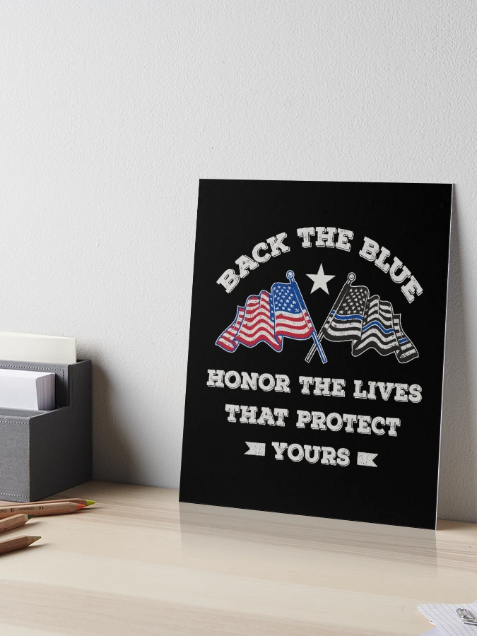 Homissor Thin Blue Line Flags 3x5 Outdoor Made In USA - Embroidered - Foto 7