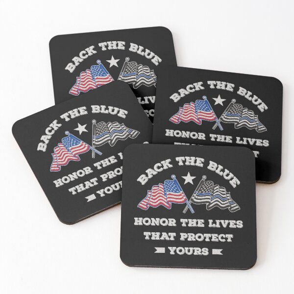 Item preview, Back The Blue USA And Thin Blue Line Police Flag designed and sold by NomYen ..