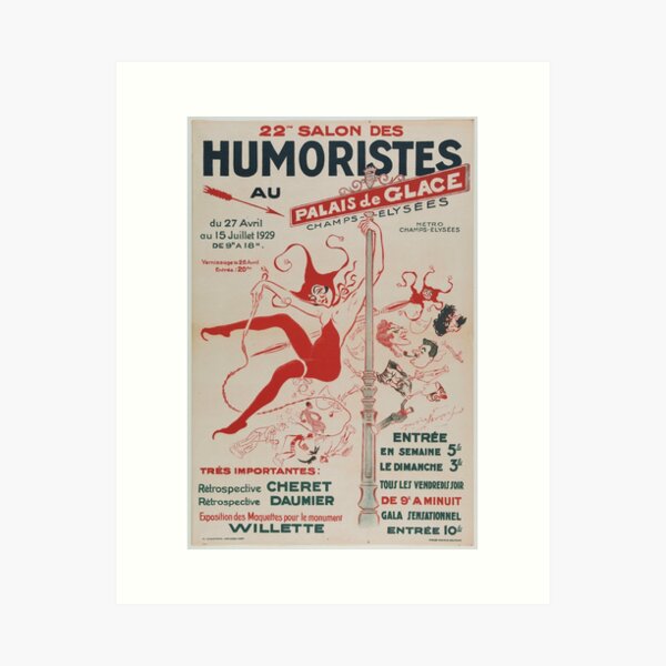 Item preview, HUMORISTES - CHAMPS-ELYSEES designed and sold by redprime.