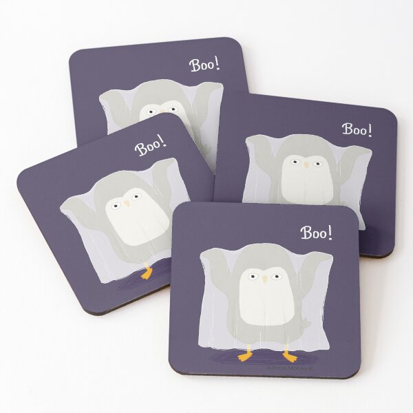 Item preview, Boo! A Penguin Ghost designed and sold by thepenguinsfamily.