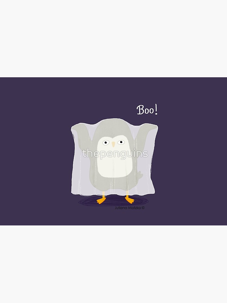Boo! A Penguin Ghost by thepenguins