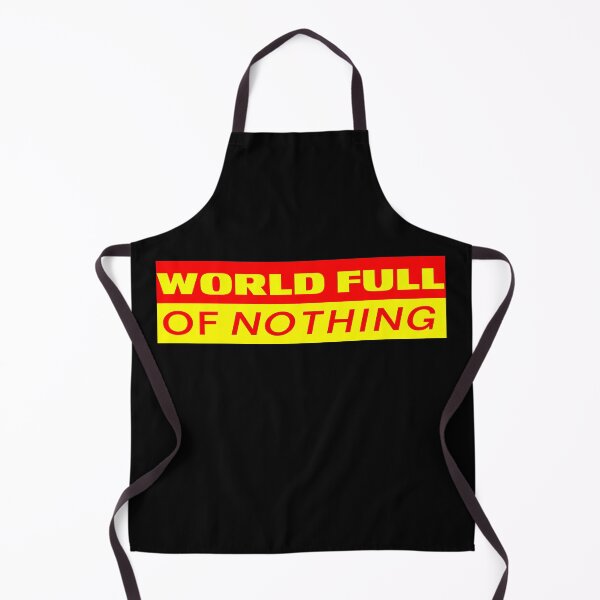 Item preview, World Full of Nothing designed and sold by DepecheRecoil.
