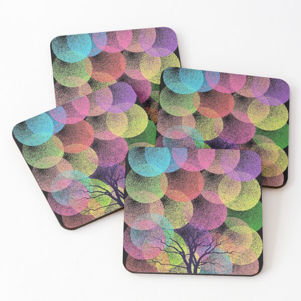 Item preview, Colorful tree arts designed and sold by GLENmerch.