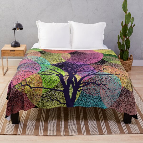 Item preview, Colorful tree arts designed and sold by GLENmerch.