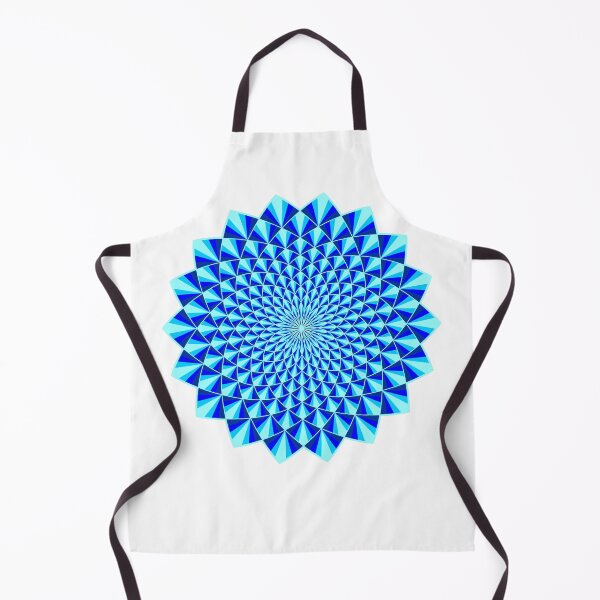 Item preview, Blue Mandala with 3D Effect designed and sold by MandalaSoul.