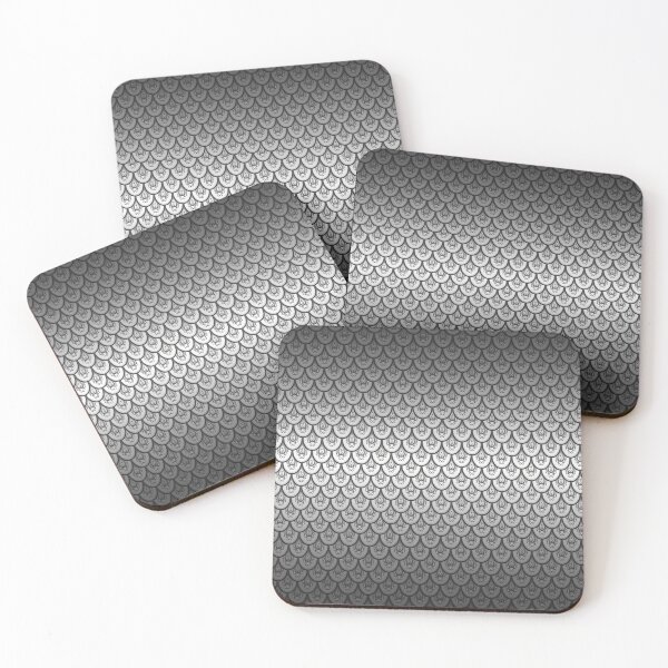 Item preview, Dragon Scales in Gray designed and sold by echochernik.