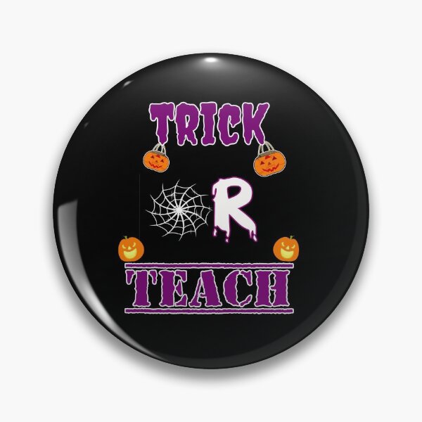 Item preview, Trick or Teach Halloween designed and sold by SharpThreadZ.