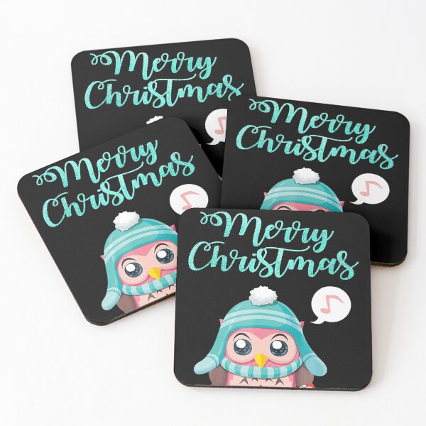 Item preview, Cute Owl Christmas T-Shirt Merry Xmas Owl Holiday Gift designed and sold by ZhenKangFang.