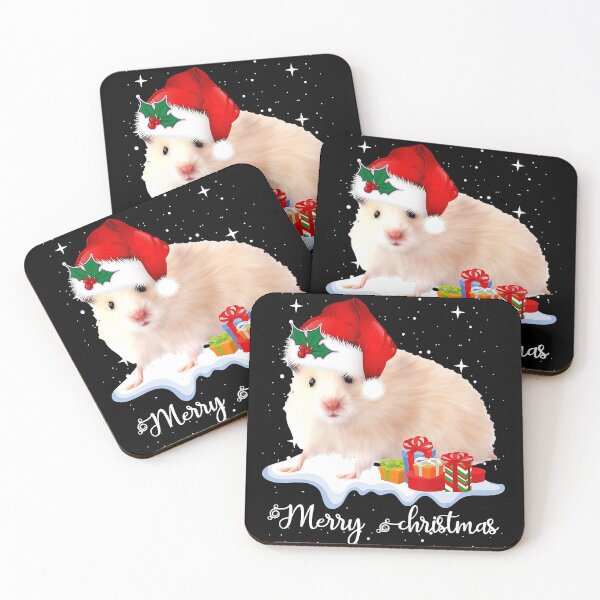 Item preview, Cute Hamster Merry Christmas T-Shirt designed and sold by LenaEhrlichmann.