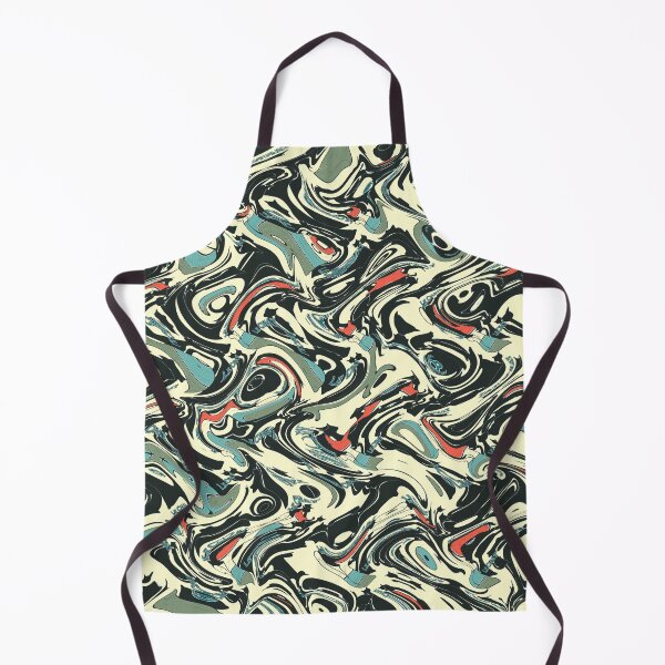 Item preview, Colourful red, white, black and blue abstract pattern. designed and sold by LaBellCreative.
