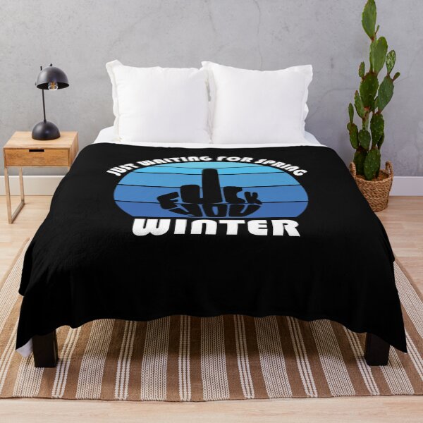 Item preview, JUST WAITING FOR SPRING - FUCK YOU WINTER designed and sold by d1mology.