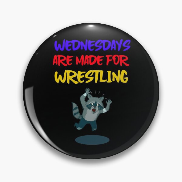 Item preview, Wednesdays are made for wrestling designed and sold by jrenderos.