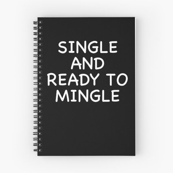 Item preview, Single and ready to mingle designed and sold by popculturechick.