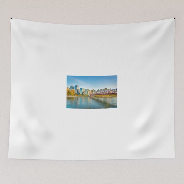 Item preview, Downtown Calgary and Peace Bridge designed and sold by antonium.
