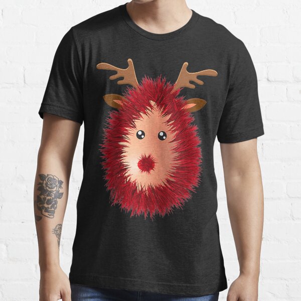 ugly christmas sweater rudolph breast