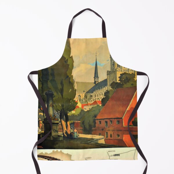 Item preview, Belge retro poster designed and sold by CorasPosters.
