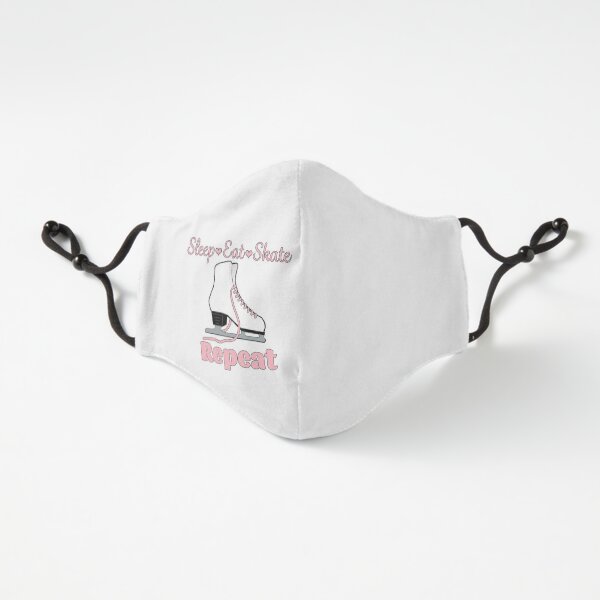 Sleep-Eat-Skate-Repeat in Millennial Pink Design Fitted 3-Layer
