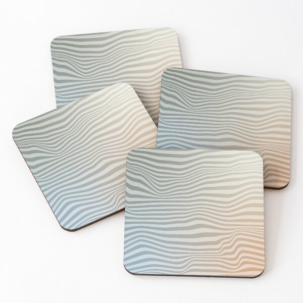 Item preview, minimal wavy pattern designed and sold by NuAgeStudio.