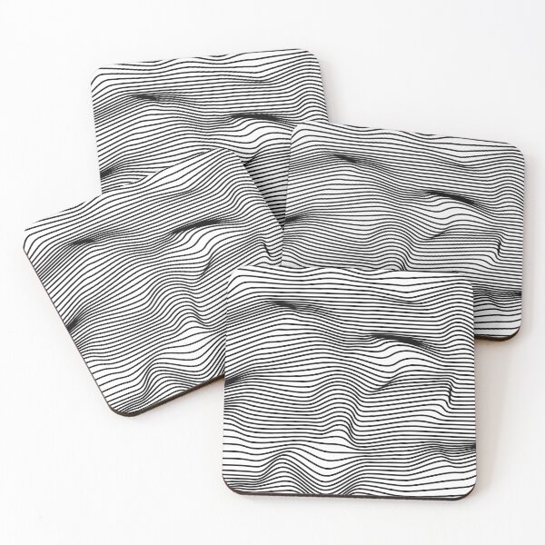 Item preview, minimal wavy pattern designed and sold by NuAgeStudio.