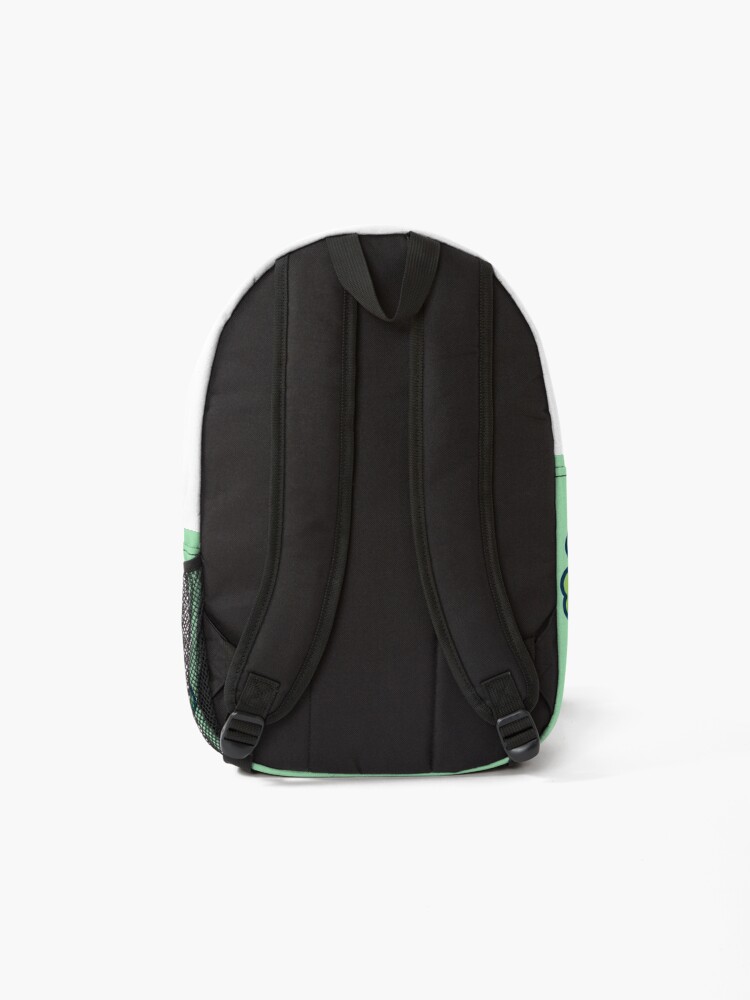 Alternate view of Diploo the baby dinosaur in the Classroom - Creatober 2020 day 13 Backpack