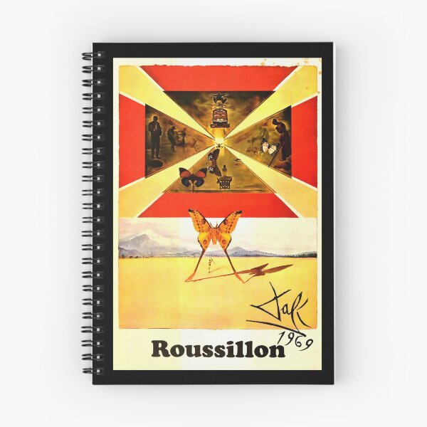 Item preview, Roussilon retro poster designed and sold by CorasPosters.