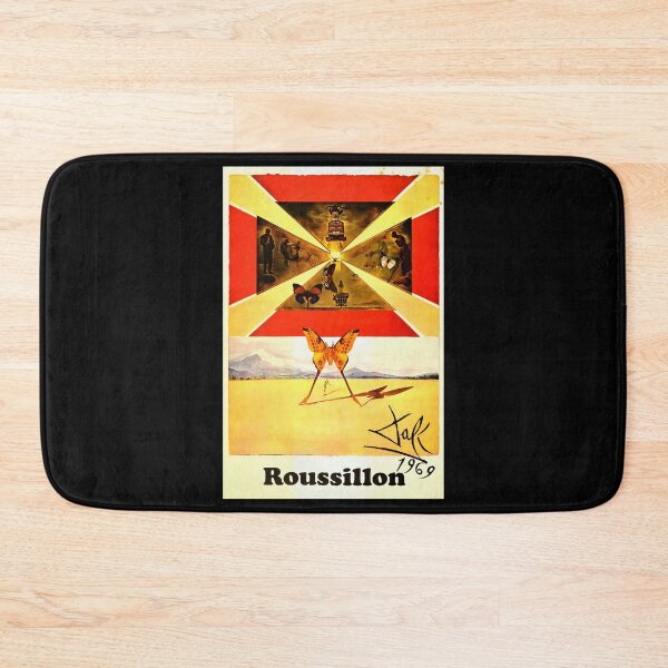 Item preview, Roussilon retro poster designed and sold by CorasPosters.