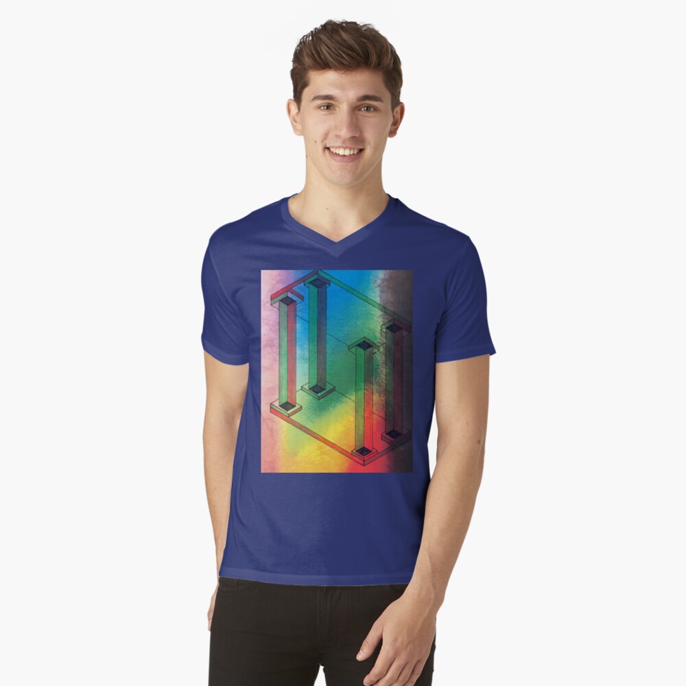 Item preview, V-Neck T-Shirt designed and sold by DAVIDLIBERTY.