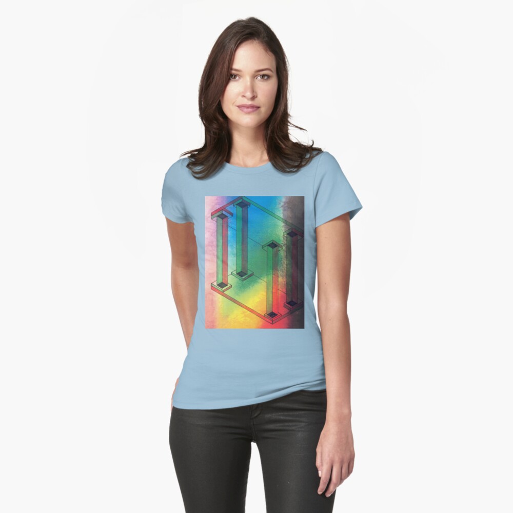 Item preview, Fitted T-Shirt designed and sold by DAVIDLIBERTY.