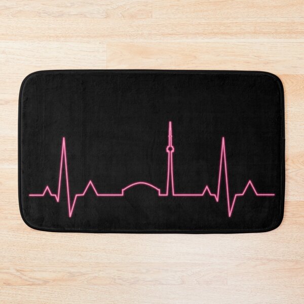 Item preview, Heart of the City - Toronto (Pink) designed and sold by DartsAndCrafts.