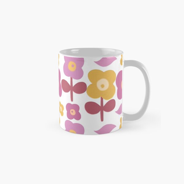 Flower Pattern Classic Mug