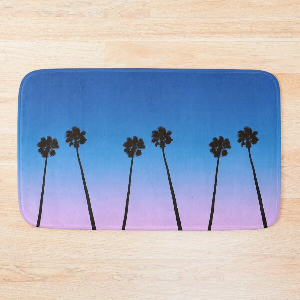 Item preview, Blue Sunset Palm Trees designed and sold by newburyboutique.