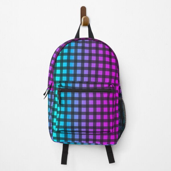 Item preview, Vibrant Purple & Blue Gingham  designed and sold by newburyboutique.