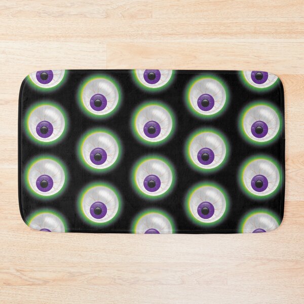 Item preview, Glowing Bloodshot Zombie Eyeball Halloween - Eye on Black designed and sold by 26-Characters.