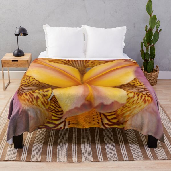 Item preview, Yellow purple iris designed and sold by Esther Frieda.