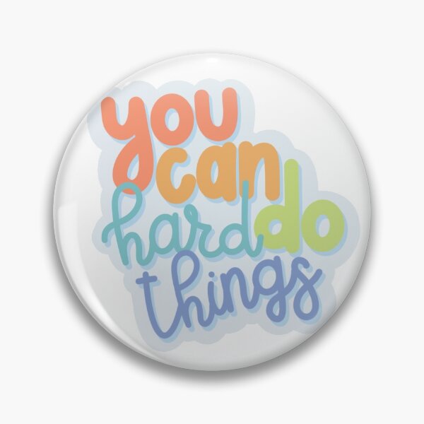 Item preview, You Can Do Hard Things designed and sold by Allison Manson.