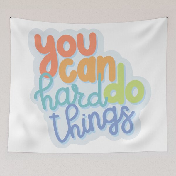 Item preview, You Can Do Hard Things designed and sold by Allison Manson.