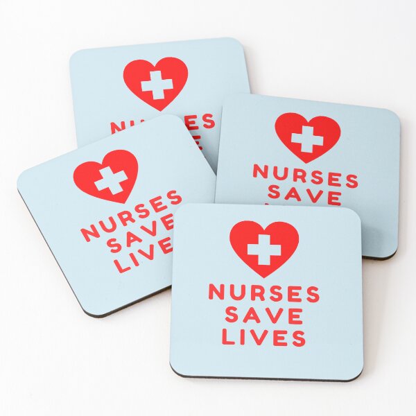 Item preview, Nurses Save Lives designed and sold by Right Meow  Designs.