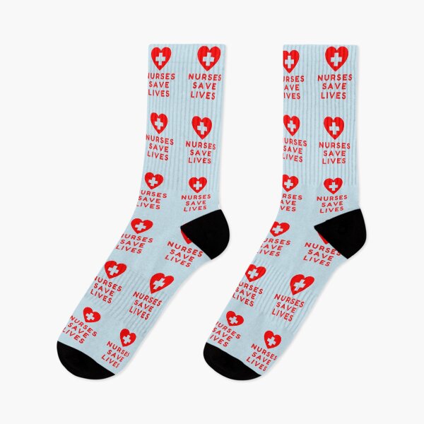 Item preview, Nurses Save Lives designed and sold by Right Meow  Designs.
