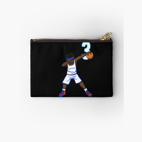 Item preview, Cool Basketball Baller Bball Player Number 3 Blue White Team School League Sports Tournament designed and sold by VollLaser.