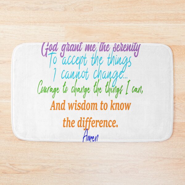 Item preview, Serenity Prayer designed and sold by Graykat.