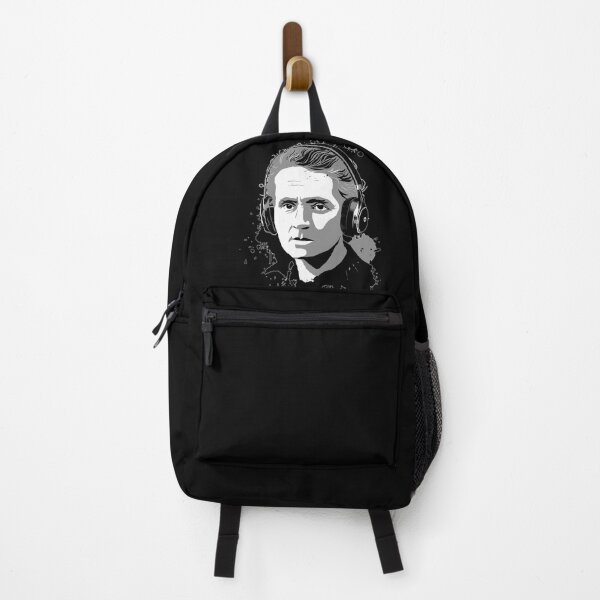 Item preview, Cool Marie Curie with headphones designed and sold by Daniel Lomelí.