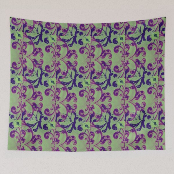 Item preview, Flourish (Green) designed and sold by T.A.S. BRAND.