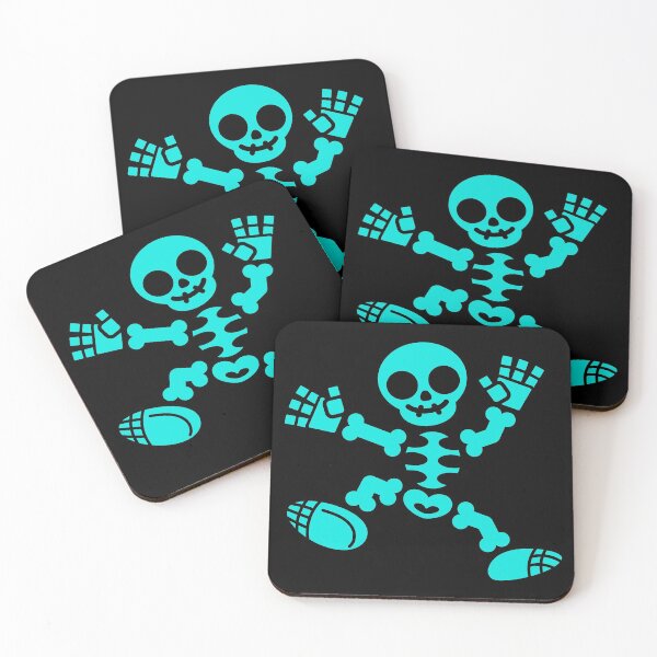 Item preview, Skeleton Jig - Teal Edition designed and sold by jpenfield designs.