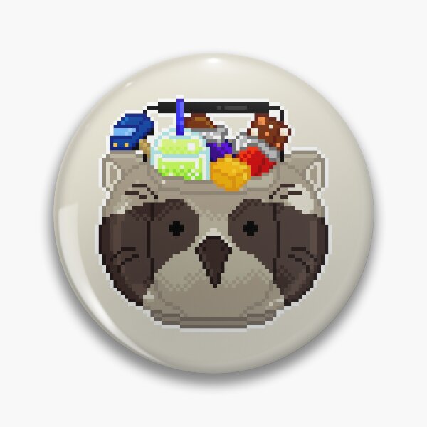 Item preview, Pixel Washbird Candy Pail designed and sold by ShadedPenumbra.