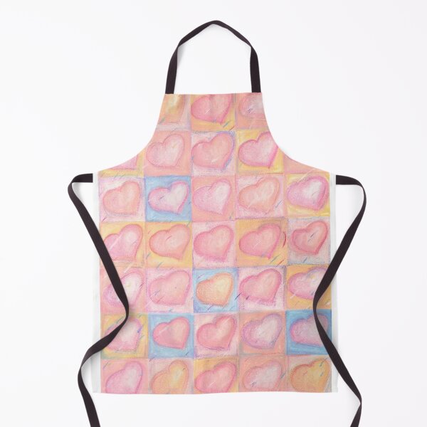 Item preview, Romantic Pink Chalk Pastel Valentine Hearts Pattern - Love - Wedding designed and sold by 26-Characters.